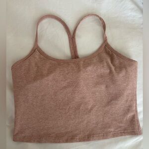 NWOT Beyond Yoga Soft Pink Sports Bra